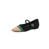 POINTED TOE MARY JANE FLAT