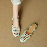 GREEN-CLOSED-TOE-SANDALS-FLAT