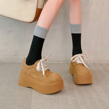 COMFORTABLE FLAT PLATFORM SHOES FOR WOMEN
