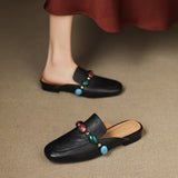 FLAT-CLOSED-TOE-MULES