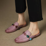 FLAT-CLOSED-TOE-MULES