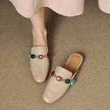 FLAT-CLOSED-TOE-MULES