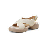 COMFORTABLE FLAT PLATFORM SANDALS FOR WOMEN