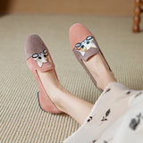 CAT-FACE-FLAT-SHOES