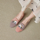 PINK-CAT-FLAT-SHOES