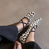 VINTAGE SQUARE TOE MARY JANE FLAT