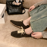 RETRO CASUAL SPORT SNEAKERS FLATS