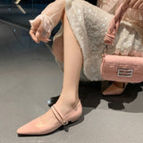 SQUARE TOE KITTEN HEEL MARY JANE