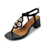 T-STRAP SANDALS FOR WOMEN