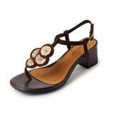 T-STRAP SANDALS FOR WOMEN