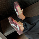 Tênis Casual Feminino Running Sport De Skate Flats Sneakers