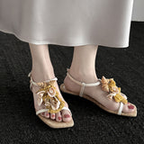 LADIES-BOHO-SANDALS-FLAT