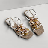 LADIES-BOHO-SANDALS-FLAT
