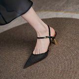 LADIES-POINTED-TOE-HIGH-HEEL-MESH-SANDALS