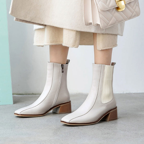 LEATHER-CHELSEA-ANKLE-BOOTS-WHITE