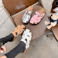HOLIDAY SIMPLE MULE SANDALS FLAT