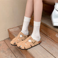 HOLIDAY SIMPLE MULE SANDALS FLAT