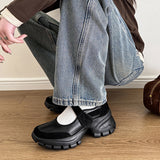 FASHION FLAT PLATFORM SHOES FOR WOMEN