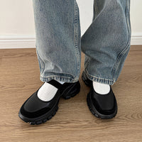 FASHION FLAT PLATFORM SHOES FOR WOMEN