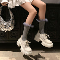 FASHION CHUNKY PLATFORM SHOES FOR WOMEN
