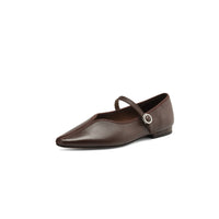 POINTED TOE MARY JANE FLAT