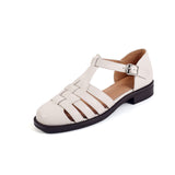 VINTAGE CLOSED TOE FISHER SANDALS FOR LADIES