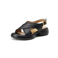 COMFORTABLE FLAT PLATFORM SANDALS FOR WOMEN