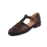 VINTAGE CLOSED TOE FISHER SANDALS FOR LADIES