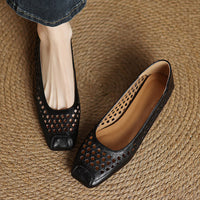 FASHION HOLLOW OUT SLIP ON SHOES