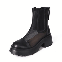 BLACK-MESH-BOOTS-SANDALS