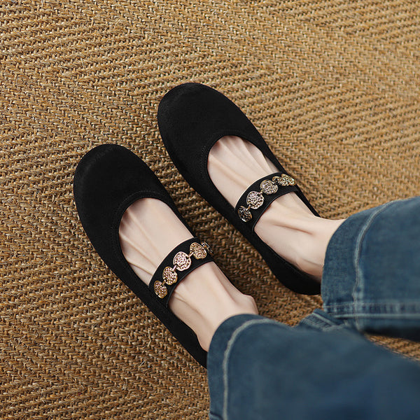 LOW HEEL ELEGANT MARY JANES
