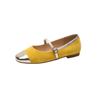 SQUARE TOE MARY JANE FLAT