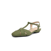 CLASSY CLOSED-TOE SLINGBACK FLAT SANDALS FOR LADIES