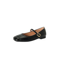 SQUARE TOE FLATS