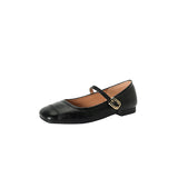 SQUARE TOE FLATS