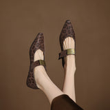 VINTAGE VELCRO MARY JANE SHOES