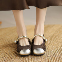 LEOPARD MARY JANE HEELS