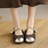 LEOPARD MARY JANE HEELS