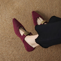 VINTAGE VELCRO MARY JANE SHOES