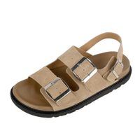 CLASSY BUCKLES SANDALS FLAT